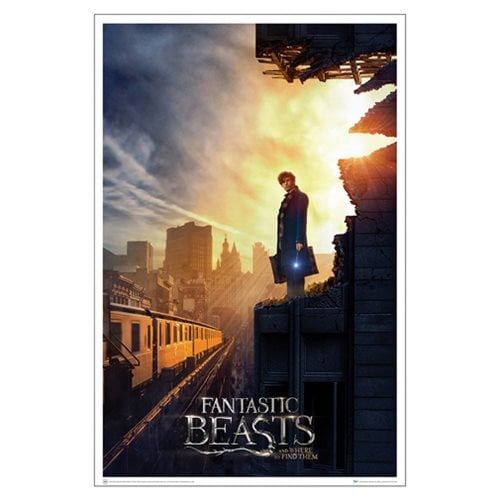 Fantastic Beasts and Where to Find Them Amid The Rubble Art Print